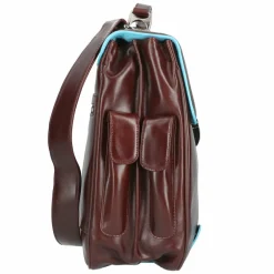 Best Piquadro Blue Square Aktentasche I Leder 44 cm Laptopfach mahagonibraun