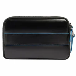 Piquadro Blue Square Clutch Geldbörse Leder 21 cm black