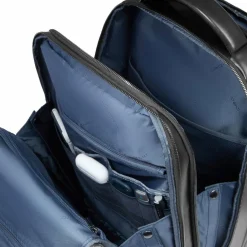 Piquadro Lederrucksäcke|Daypacks<Blue Square Daypack Leder 42 cm Laptopfach black