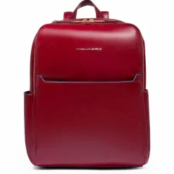 Piquadro Blue Square Daypack RFID Schutz Leder 37 cm Laptopfach