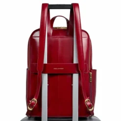 Piquadro Blue Square Daypack RFID Schutz Leder 37 cm Laptopfach