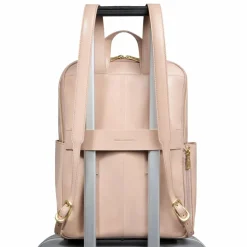 Piquadro Lederrucksäcke|Daypacks<Blue Square Daypack RFID Schutz Leder 37 cm Laptopfach pink