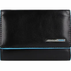 Piquadro Blue Square Geldbörse RFID Leder 12 cm black