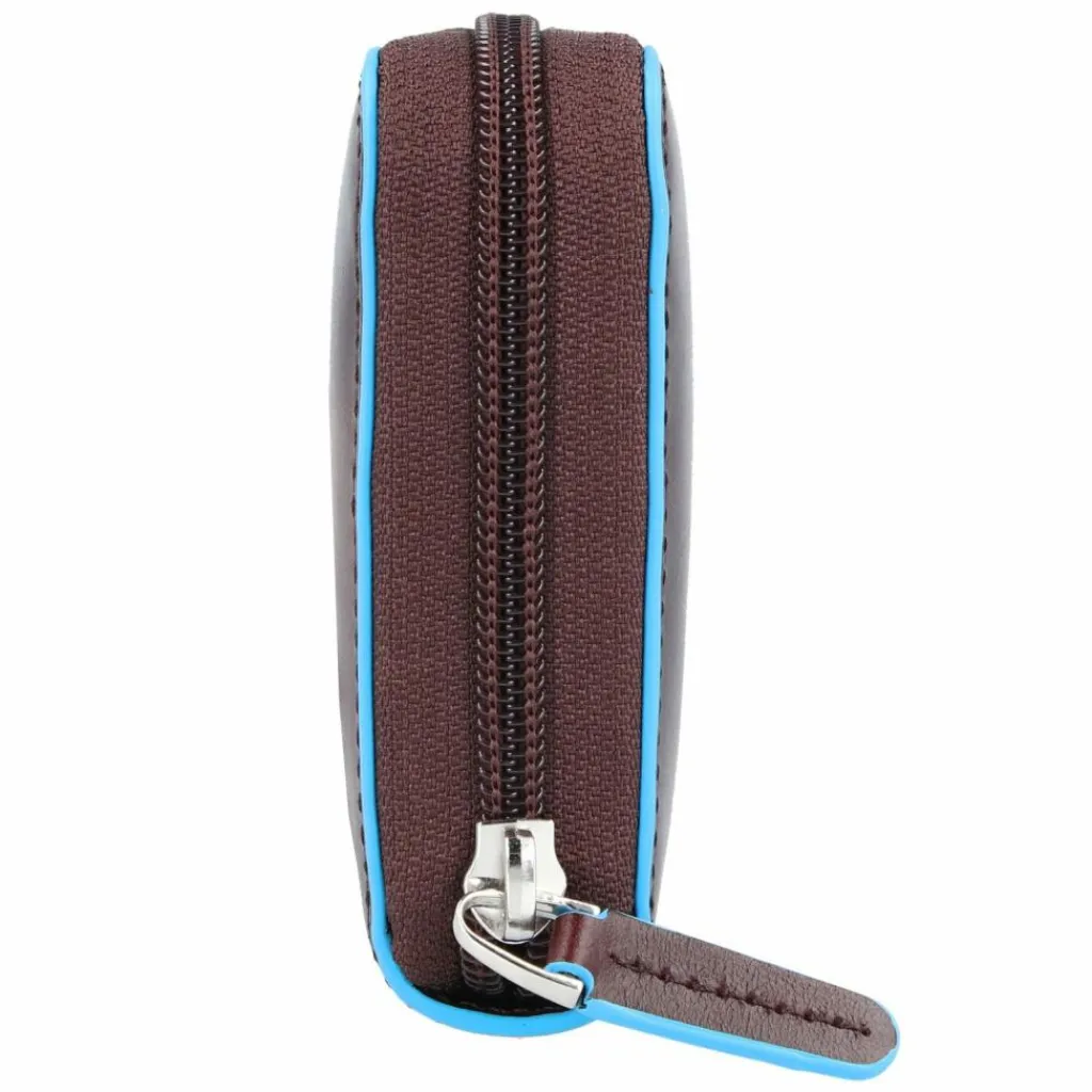 Outlet Piquadro Blue Square Geldbörse RFID Leder 19 cm mahogany