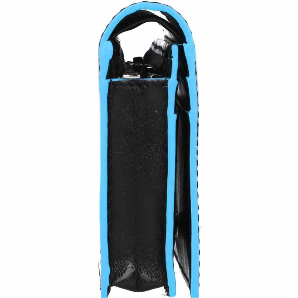 Piquadro Damengeldbörsen Querformat<Blue Square Geldbörse Leder 11 cm black