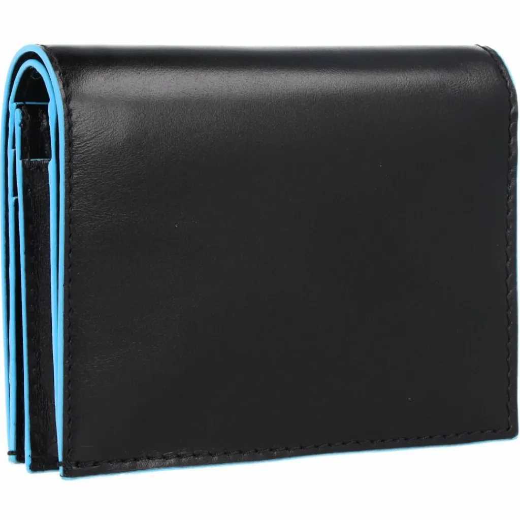 Piquadro Damengeldbörsen Querformat<Blue Square Geldbörse Leder 11 cm black