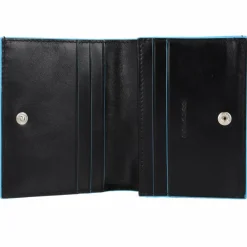 Piquadro Damengeldbörsen Querformat<Blue Square Geldbörse Leder 11 cm black