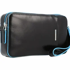 Herren Piquadro Blue Square Handgelenktasche Leder 21 cm