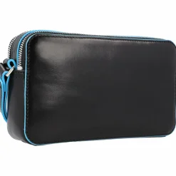 Herren Piquadro Blue Square Handgelenktasche Leder 21 cm
