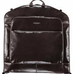 Clearance Piquadro Blue Square Kleidersack Leder 55 cm mahagonibraun