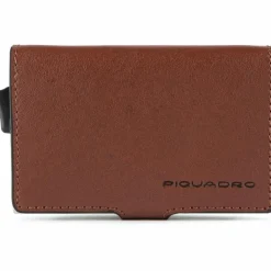 Piquadro Visitenkartenetuis<Blue Square Kreditkartenetui RFID Leder 7 cm cuoio tabacco