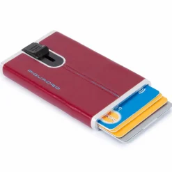 Piquadro Blue Square Kitkartenetui RFID Leder 6 cm