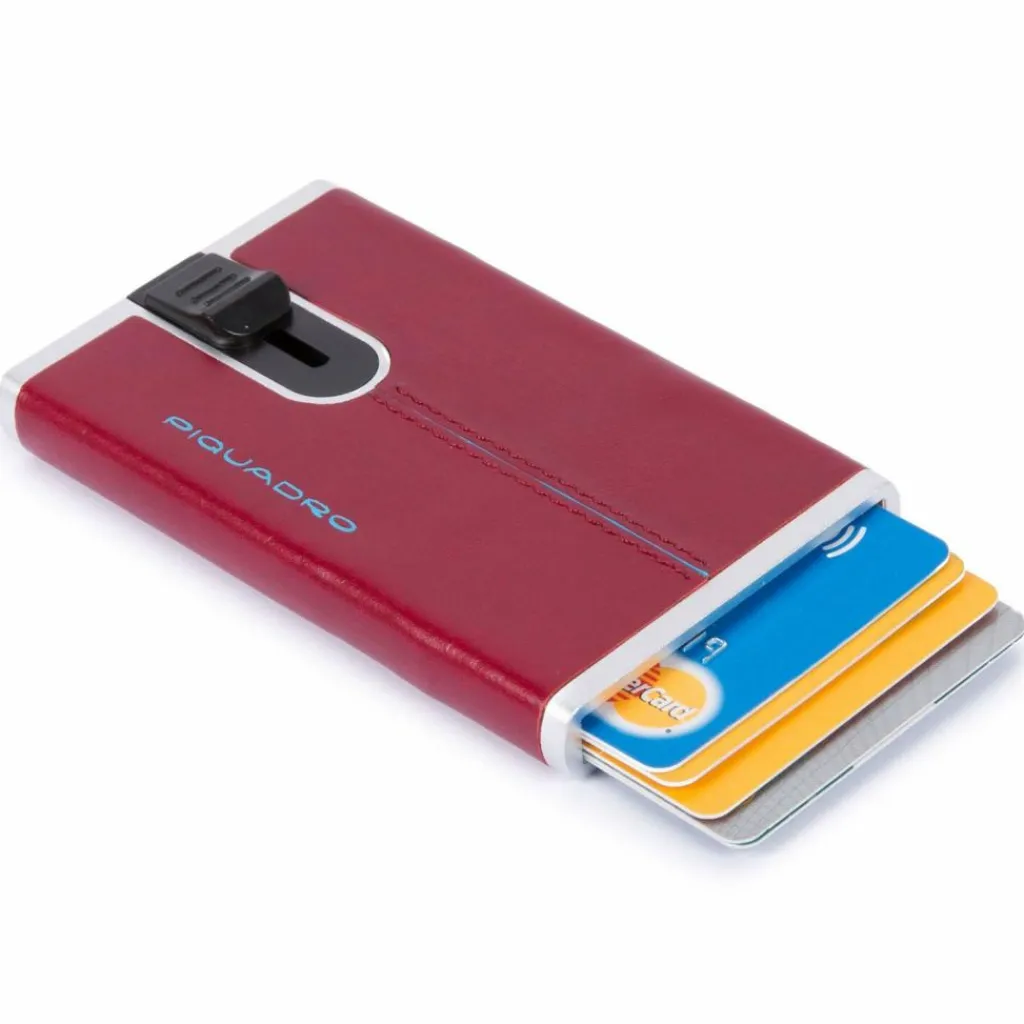 Piquadro Blue Square Kitkartenetui RFID Leder 6 cm