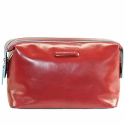 Piquadro Kulturbeutel<Blue Square Kulturbeutel Leder 23 cm rot