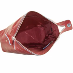 Piquadro Kulturbeutel<Blue Square Kulturbeutel Leder 23 cm rot
