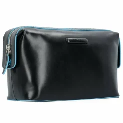 Piquadro Kulturbeutel<Blue Square Kulturbeutel Leder 23 cm black