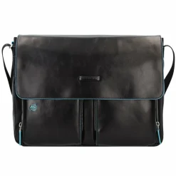 Piquadro Blue Square Messenger Leder 37 cm Laptopfach