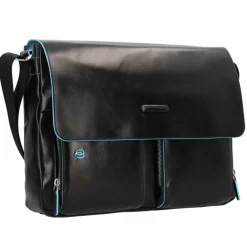 Piquadro Blue Square Messenger Leder 37 cm Laptopfach