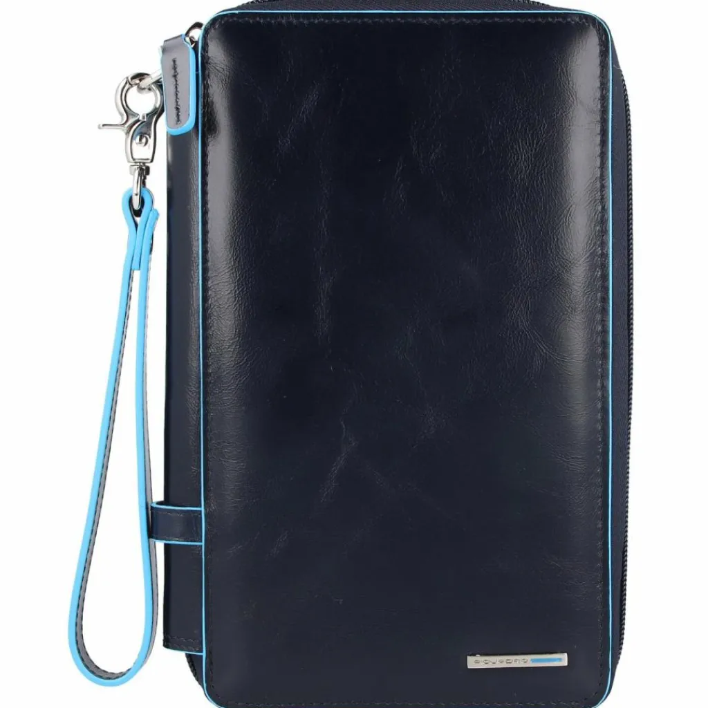 Best Piquadro Blue Square Reisepaassetui Leder 14 cm night blue