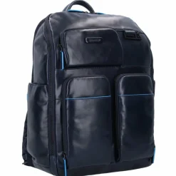 Piquadro Blue Square Revamp Rucksack RFID Leder 42 cm Laptopfach