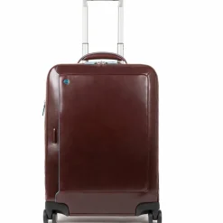 Piquadro Blue Square 4-Rollen Kabinentrolley Leder 55 cm Laptopfach