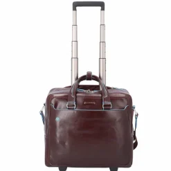 Piquadro Laptoptaschen|Businesstrolleys Mit Laptopfach<Blue Square 2-Rollen Businesstrolley Leder 36 cm Laptopfach mahogany