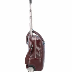 Piquadro Laptoptaschen|Businesstrolleys Mit Laptopfach<Blue Square 2-Rollen Businesstrolley Leder 36 cm Laptopfach mahogany