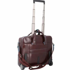 Piquadro Laptoptaschen|Businesstrolleys Mit Laptopfach<Blue Square 2-Rollen Businesstrolley Leder 36 cm Laptopfach mahogany