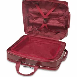 Clearance Piquadro Blue Square 2-Rollen Businesstrolley Leder 51 cm Laptopfach red