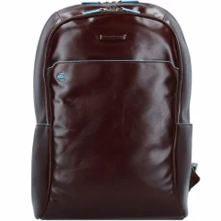 Piquadro Lederrucksäcke|Business-Rucksäcke<Blue Square Rucksack Leder 43 cm Laptopfach mahagoni