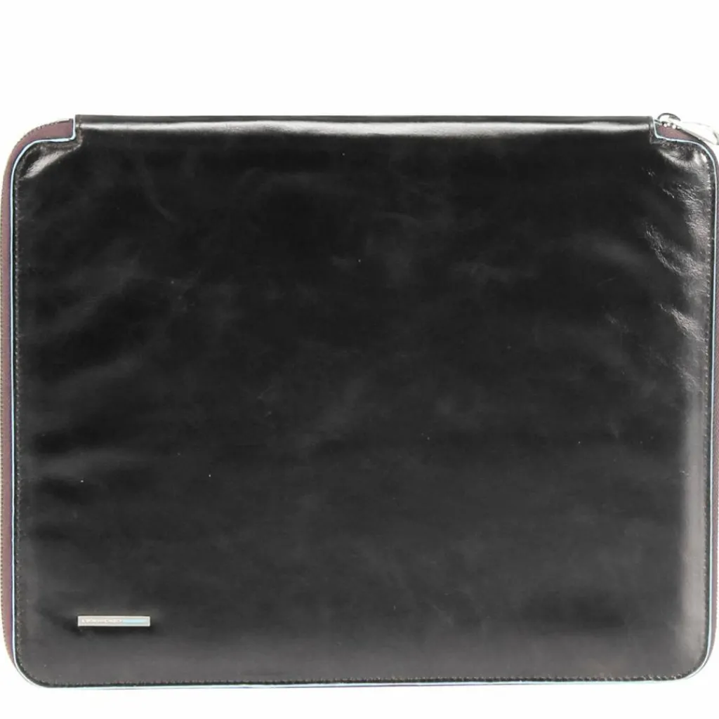 Discount Piquadro Blue Square Schreibmappe Din A4 Leder 27 cm schwarz