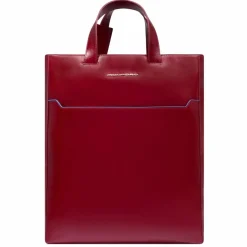 Piquadro Blue Square Schultertasche RFID Schutz Leder 30 cm Laptopfach