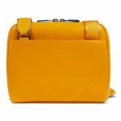 Piquadro Umhängetaschen<Blue Square Umhängetasche Leder 21 cm mustard