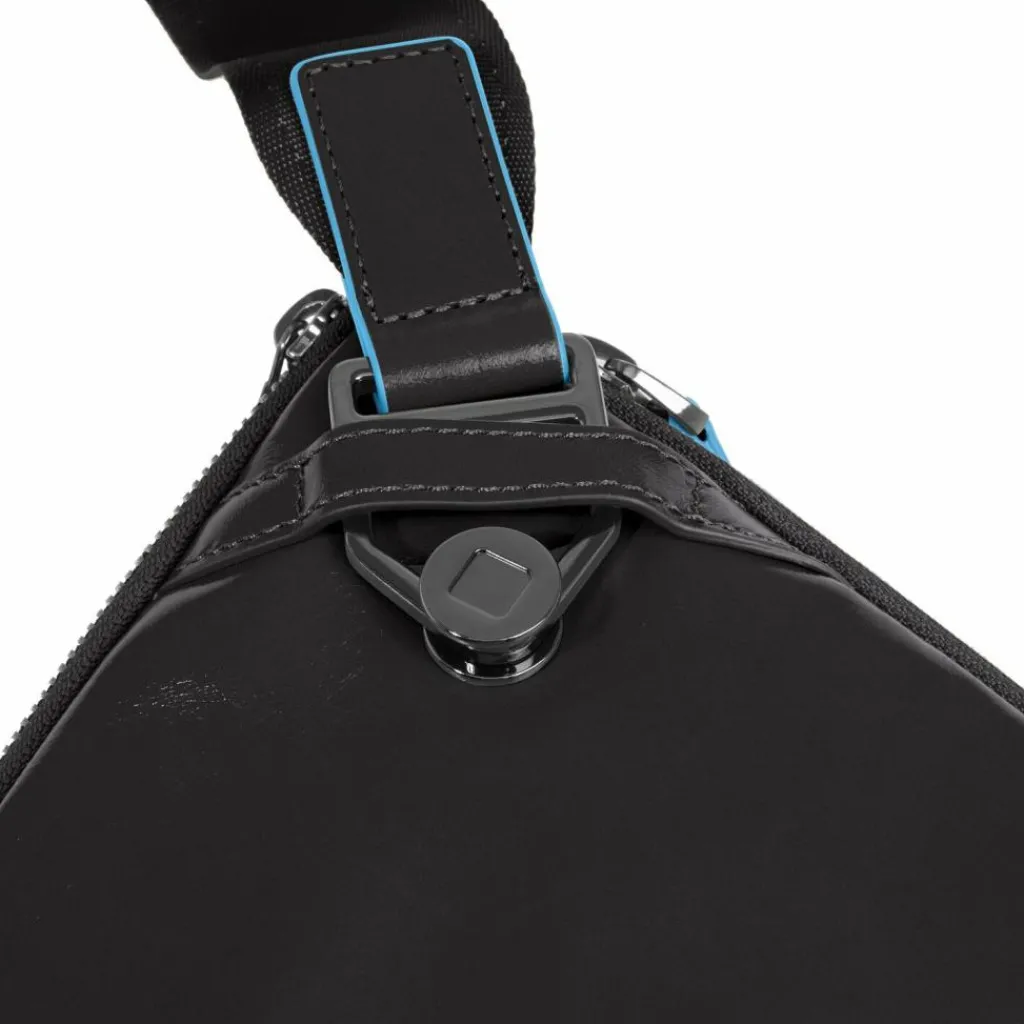 Piquadro Blue Square Umhängetasche Leder 30 cm