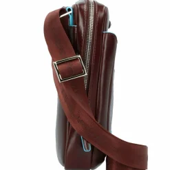 Piquadro Blue Square Umhängetasche Leder 22 cm