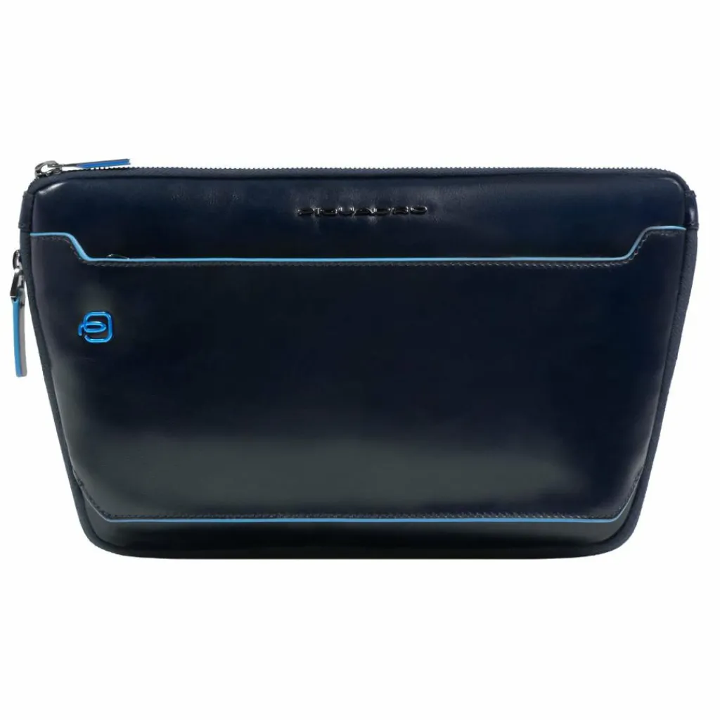 Piquadro Umhängetaschen<Blue Square Umhängetasche Leder 30 cm night blue