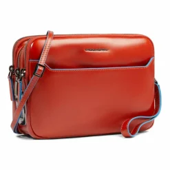 Piquadro Umhängetaschen<Blue Square Umhängetasche Leder 23 cm rust