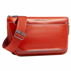 Piquadro Blue Square Umhängetasche Leder 30 cm