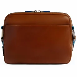 Piquadro Umhängetaschen<Blue Square Umhängetasche RFID Schutz Leder 25 cm brown