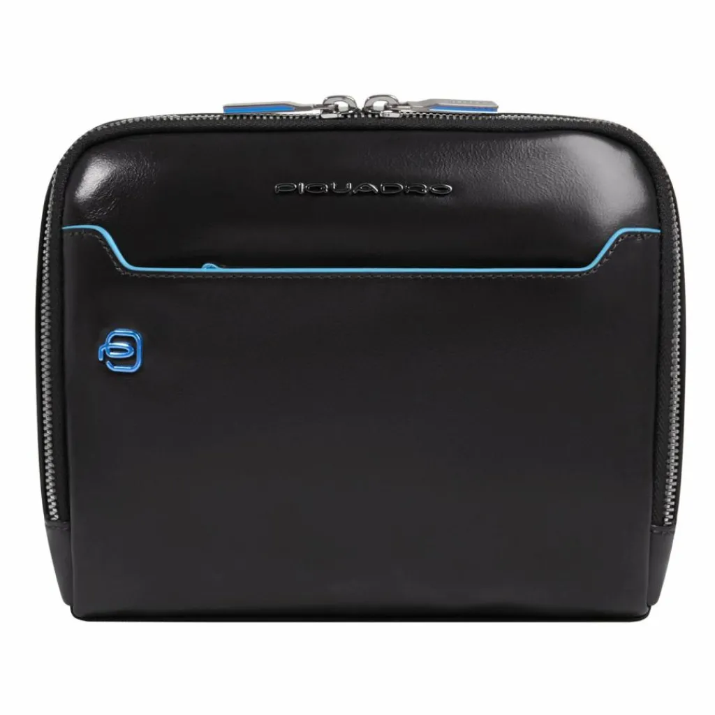 Piquadro Blue Square Umhängetasche Leder 21 cm