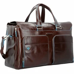 Piquadro Blue Square Weekender Reisetasche Leder 47 cm Laptopfach