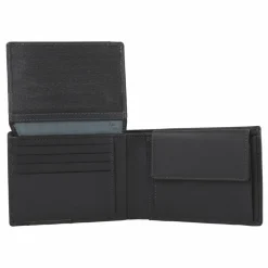 Piquadro Herrengeldbörsen Querformat<Brief 2 Geldbörse Leder 13 cm black