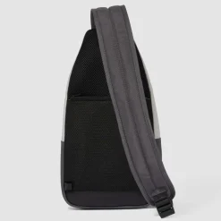 New Piquadro Brief 2 Special Umhängetasche 37,5 cm graphite-black