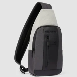 New Piquadro Brief 2 Special Umhängetasche 37,5 cm graphite-black