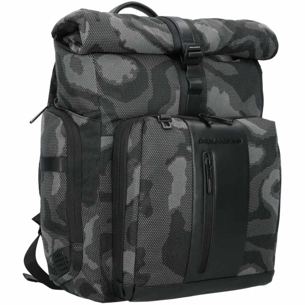 Online Piquadro Brief Daypack 46 cm Laptopfach camouflage black