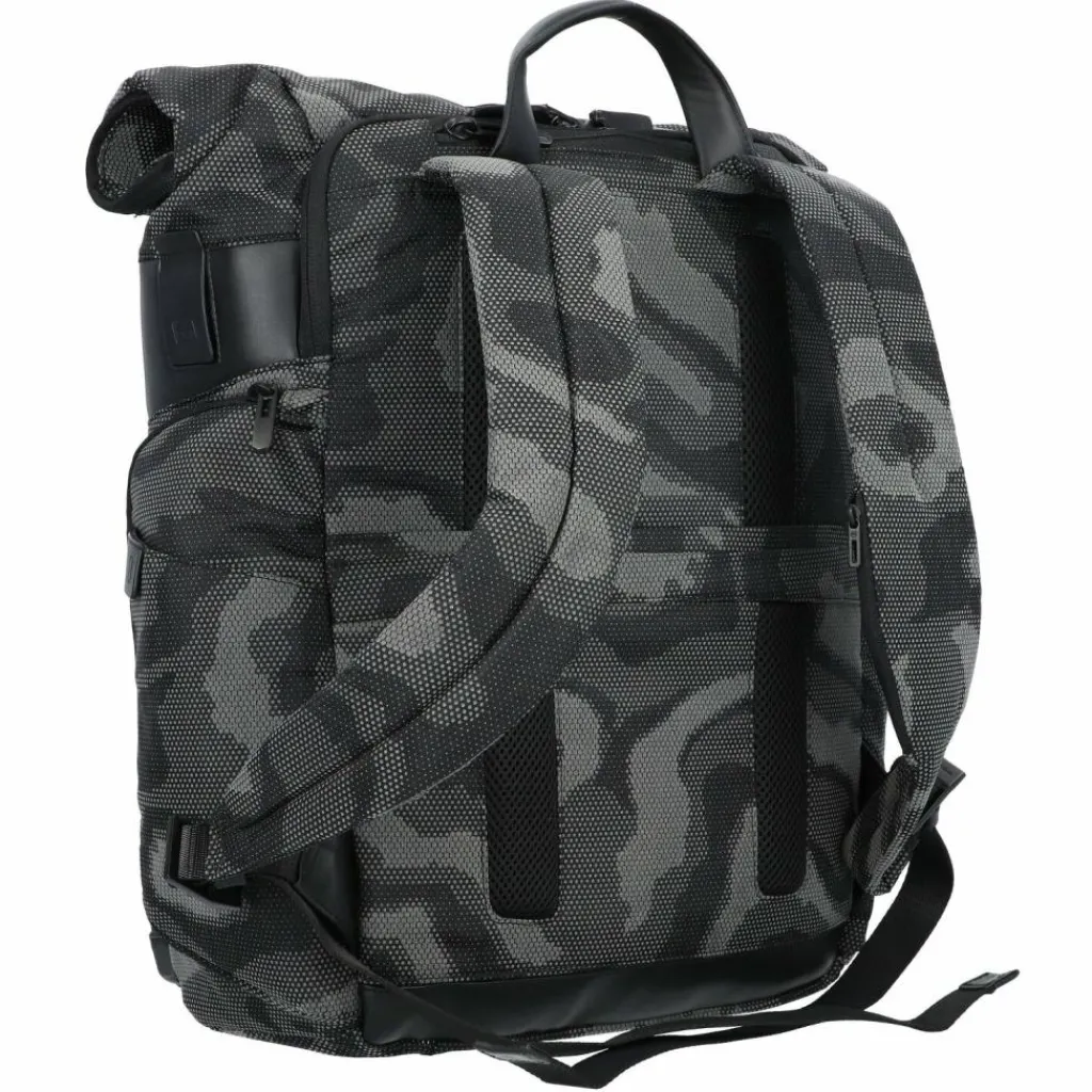 Online Piquadro Brief Daypack 46 cm Laptopfach camouflage black