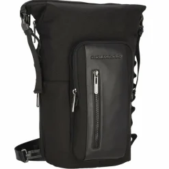 Piquadro Rolltop-Rucksäcke|Daypacks<Brief Daypack 38 cm Laptopfach black