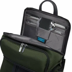 Piquadro Lederrucksäcke|Business-Rucksäcke<Brief Reiserucksack Leder 43 cm laptopfach green
