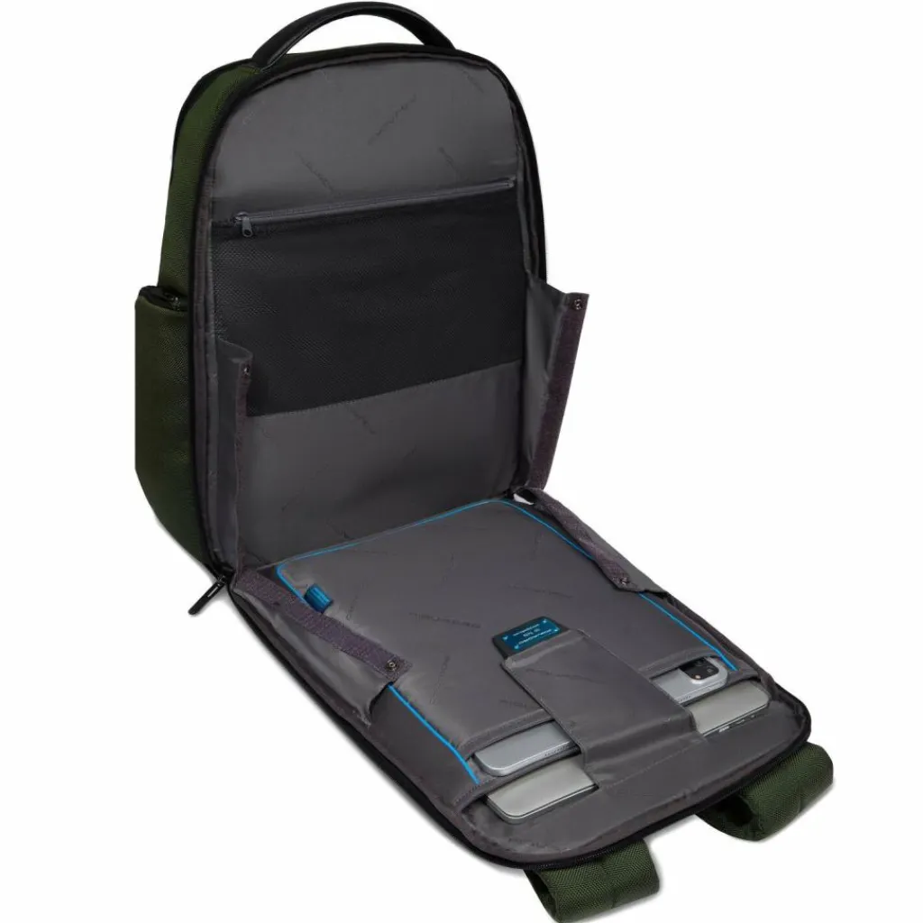 Piquadro Brief Rucksack RFID 42 cm Laptopfach