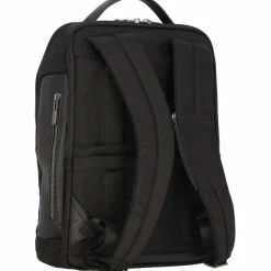 Piquadro Business-Rucksäcke|Laptoptaschen<Brief Rucksack RFID 41 cm Laptopfach black